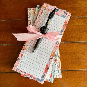 2 for $30 SALE 3-Pack Magnetic Notes for Refrigerator & Magnetic Pen Holder